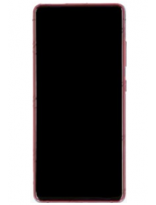 LCD-skärm + Touch-enhet Samsung Galaxy S20 FE - Molnröd (Service Pack)