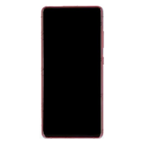 LCD-skärm + Touch-enhet Samsung Galaxy S20 FE - Molnröd (Service Pack)