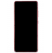 LCD-skärm + Touch-enhet Samsung Galaxy S20 FE - Molnröd (Service Pack)