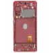 LCD-skärm + Touch-enhet Samsung Galaxy S20 FE - Molnröd (Service Pack)