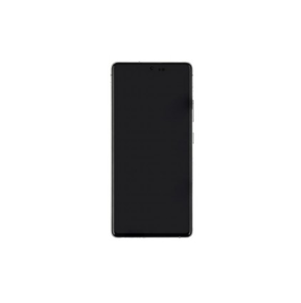 LCD-display + Touch Unit Samsung Galaxy S20 FE - Moln apelsin (Service Pack)