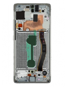 LCD-skärm + pekdon Samsung Galaxy S20 FE - Moln mynta (Service Pack)
