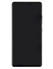 LCD-skärm + pekdon Samsung Galaxy S20 FE - Moln lavendel (Service Pack)