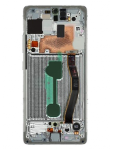 LCD-skärm + pekdon Samsung Galaxy S20 FE - Moln lavendel (Service Pack)
