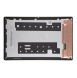 LCD-skärm + Touch Unit Samsung Galaxy TAB A7 - Grå (Service Pack)