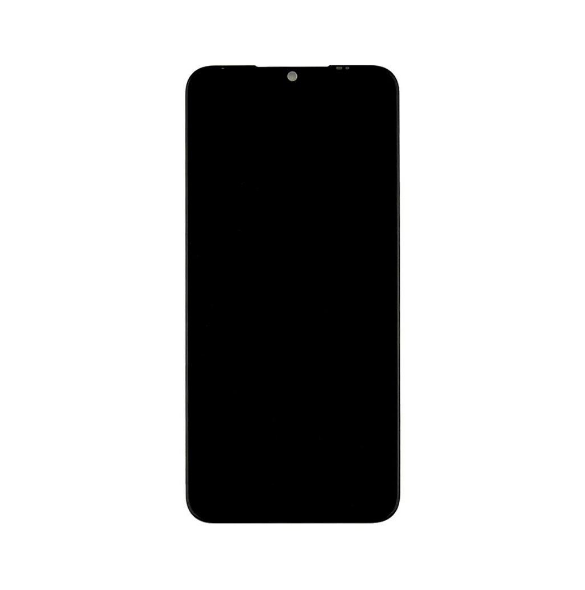 LCD-display + Touch Unit + Framsida för Xiaomi Redmi Note 8 - Svart (Service Pack)