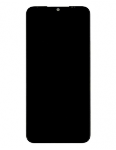 LCD-display + Touch Unit + Framsida för Xiaomi Redmi Note 8 - Svart (Service Pack)