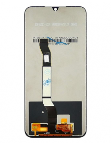 LCD-display + Touch Unit + Framsida för Xiaomi Redmi Note 8 - Svart (Service Pack)