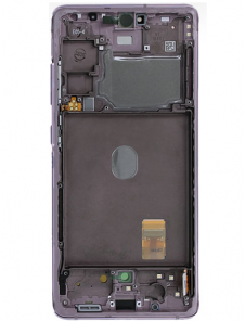 LCD-skärm + Touch Unit Samsung Galaxy S20 FE 5G - Moln lavendel (Service Pack)