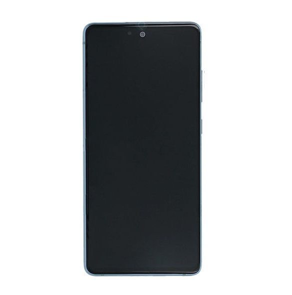 LCD-skärm + Touch Unit Samsung  Galaxy S20 FE 5G - Moln mynta (Service Pack)