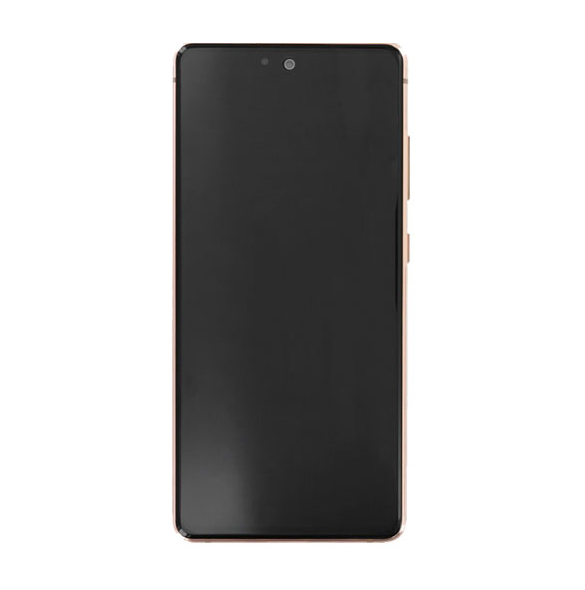 LCD display + Touch Unit Samsung Galaxy S20 FE 5G - Moln apelsin (Service Pack)