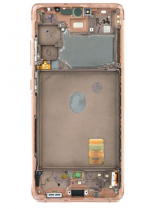 LCD display + Touch Unit Samsung Galaxy S20 FE 5G - Moln apelsin (Service Pack)