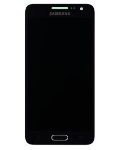 LCD-skärm + pekdon Samsung Galaxy A3 - Svart (Service Pack)
