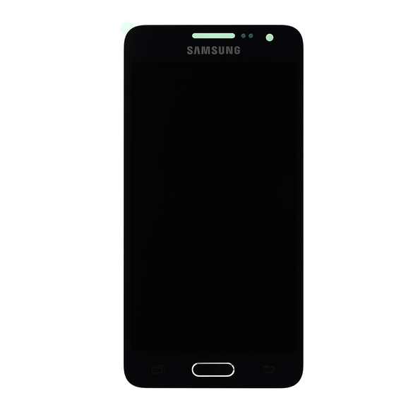 LCD-skärm + pekdon Samsung Galaxy A3 - Svart (Service Pack)