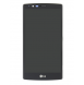 LCD Display + Touch Unit + Front Cover för LG G4 - Svart