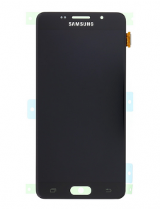 LCD-skärm + Touch-enhet Samsung Galaxy A5 2016 - Svart (Service Pack)
