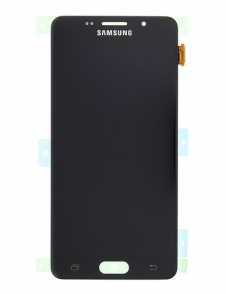 LCD-skärm + Touch-enhet Samsung Galaxy A5 2016 - Svart (Service Pack)