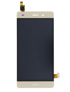 LCD-skärm + pekdon Huawei P8 Lite - Guld