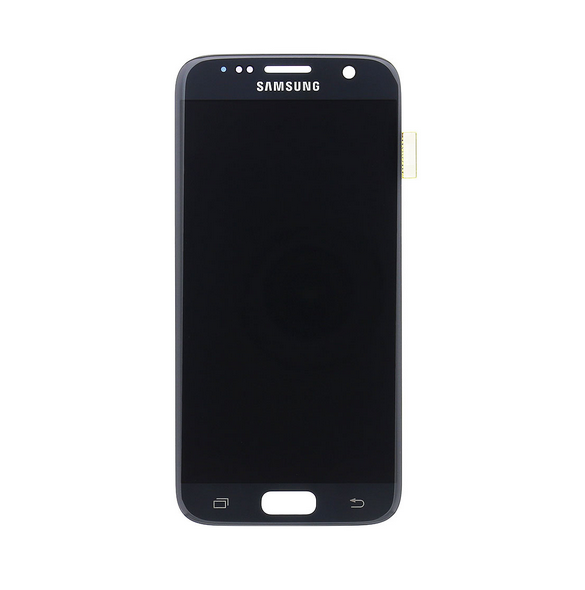 LCD-skärm + Touch Unit Samsung Galaxy S7 - Svart (Service Pack)