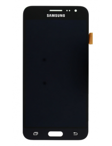 LCD-skärm + Touch-enhet Samsung Galaxy J3 2016 - Svart (Service Pack)