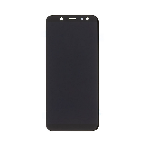 LCD-skärm + Touch-enhet Samsung Galaxy A6 2018 - Svart (Service Pack)