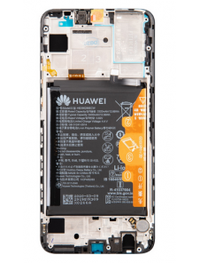 LCD-skärm + pekdon Huawei P Smart 2019 - Svart (Service Pack)