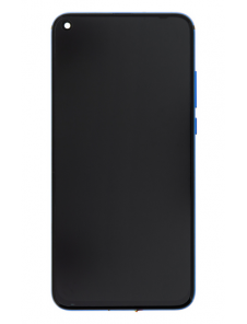 LCD-skärm + pekdon + framsida Huawei Honor View 20 - Blå (Servicepaket)