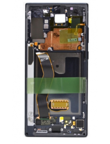 LCD-skärm + Touch Unit Samsung Galaxy Note 10 Plus - Svart (Service Pack)