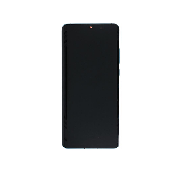 LCD-skärm + pekdon + framsida Huawei P30 Pro - Soluppgång röd (Servicepaket)