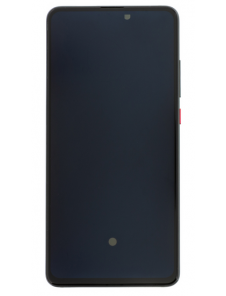 LCD-skärm + pekdon + frontlucka till Xiaomi Mi 9T - Svart