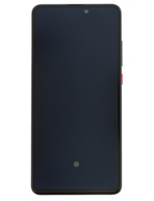 LCD-skärm + pekdon + frontlucka till Xiaomi Mi 9T - Svart