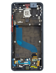 LCD-skärm + pekdon + frontlucka till Xiaomi Mi 9T - Svart