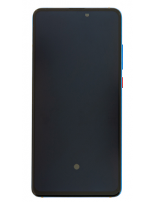 LCD-skärm + pekdon + framskal till Xiaomi Mi 9T - Blå