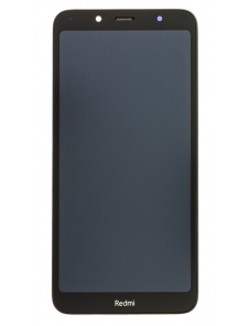 LCD-skärm + pekdon + frontlucka till Xiaomi Redmi 7A - Blå