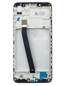 LCD-skärm + pekdon + frontlucka till Xiaomi Redmi 7A - Blå