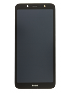 LCD-skärm + pekdon + frontlucka till Xiaomi Redmi 7A - Guld