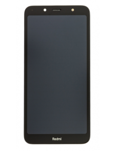 LCD-skärm + pekdon + frontlucka till Xiaomi Redmi 7A - Guld