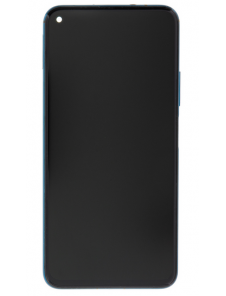 LCD-skärm + pekdon + frontskal Huawei Honor 20 Pro - Blå