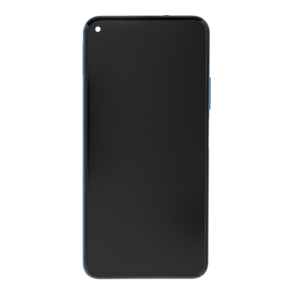 LCD-skärm + pekdon + frontskal Huawei Honor 20 Pro - Blå