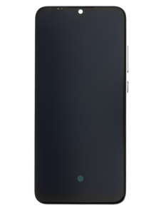 LCD-skärm + pekdon + frontlucka till Xiaomi Mi A3 - Vit