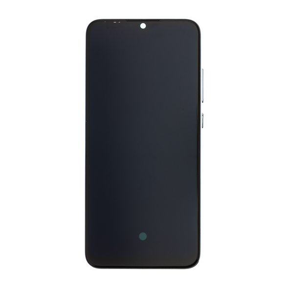 LCD-skärm + pekdon + frontlucka till Xiaomi Mi A3 - Vit