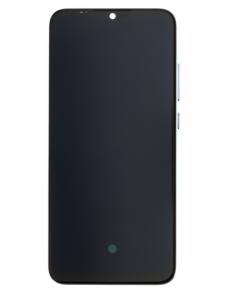 LCD-skärm + pekdon + frontlucka till Xiaomi Mi A3 - Vit