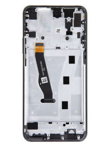 LCD-skärm + pekdon + frontskal Huawei Honor 9X - Svart
