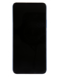 LCD-skärm + pekdon + frontskal Huawei Honor 9X - Blå
