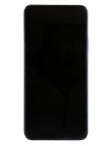 LCD-skärm + pekdon + frontskal Huawei Honor 9X - Blå