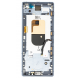 LCD-skärm + pekdon + framsida Sony Xperia 1 - Grå (Servicepaket)