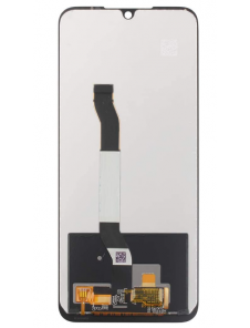 LCD-skärm + pekdon + frontlucka till Xiaomi Redmi Note 8T - Svart