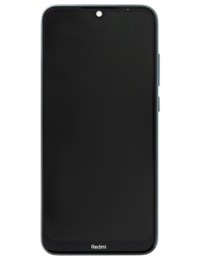 LCD-skärm + pekdon + framskal till Xiaomi Redmi Note 8T - Blå
