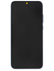 LCD-skärm + pekdon + frontskal Huawei Honor 20 Lite - Svart (Servicepaket)