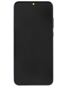 LCD-skärm + pekdon + frontskal Huawei Honor 20 Lite - Svart (Servicepaket)